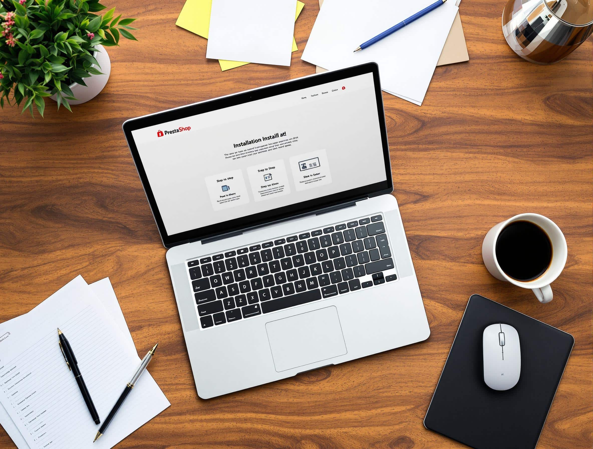 Installer PrestaShop en 5 étapes : Guide pour débutants